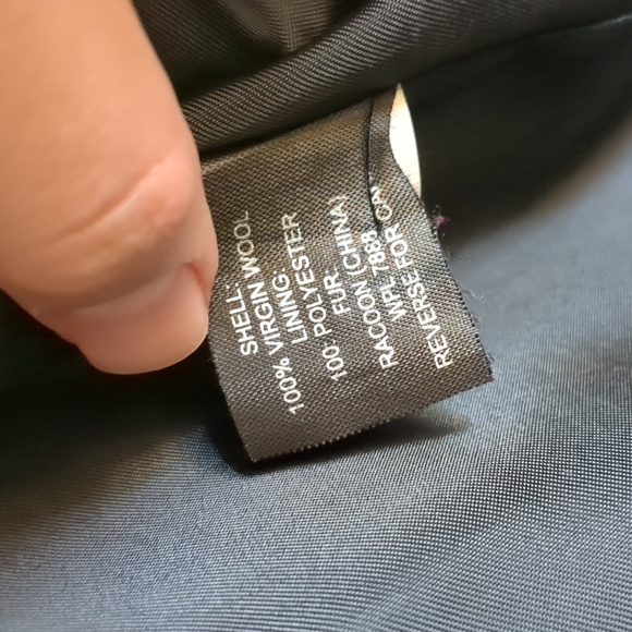 Anne Klein 100% wool coat size 12 - Picture 13 of 16